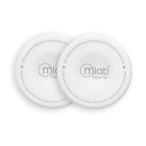 Trace Go – Pack 2 unidades Localizadores Inteligentes Mlab 9485 App Find Me Ubicación Rastreo 2RL Location