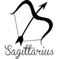 Rienda Libre Graphics - Decomural Sagittarius Star Sign Ws-32928