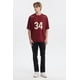 thumbnail image 4 of Polera Hombre Slim Cuello Redondo Burdeo, 4 of 4