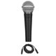 thumbnail image 1 of Micrófono Shure SM58‑LC con cable XLR de 3 m, 1 of 7
