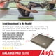 thumbnail image 4 of Balance Pad AIREX Elite Premium, espuma antideslizante, impermeable, gris, 4 of 7