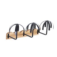 Magideal - Soporte Para Pelucas Expositor Colgador De Pared Y Estante Organizador Como Solución De Almacenamiento Versátil De Madera Adecuado Para Exhibir Sombr Tabla De Olas