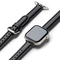 Correa Cuero Ringke Para Apple Watch 38/40/41/42Mm Padded Slim Negro