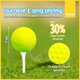 thumbnail image 3 of Pelotas de Golf de Espuma D‑Xam para Práctica 41 mm Amarillas Paquete de 15, 3 of 9