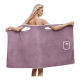 thumbnail image 1 of 6x toalla de baño mujer con diseño lazo sábanas de baño, 1 of 3