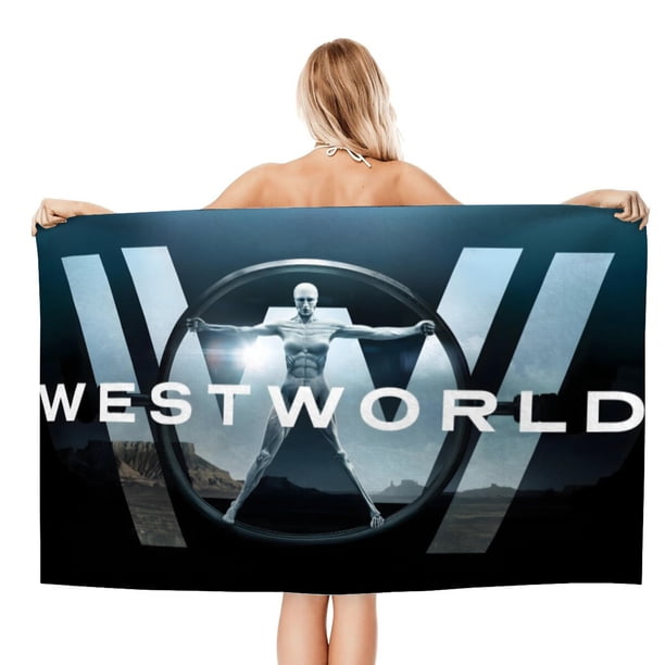 Westworld Toalla de playa de secado rápido con diseño temático, regalo para mujeres y niñas, ideal para cumpleaños, fans, amantes de la música, uso en la playa o al aire libre, 78 × 150 cm