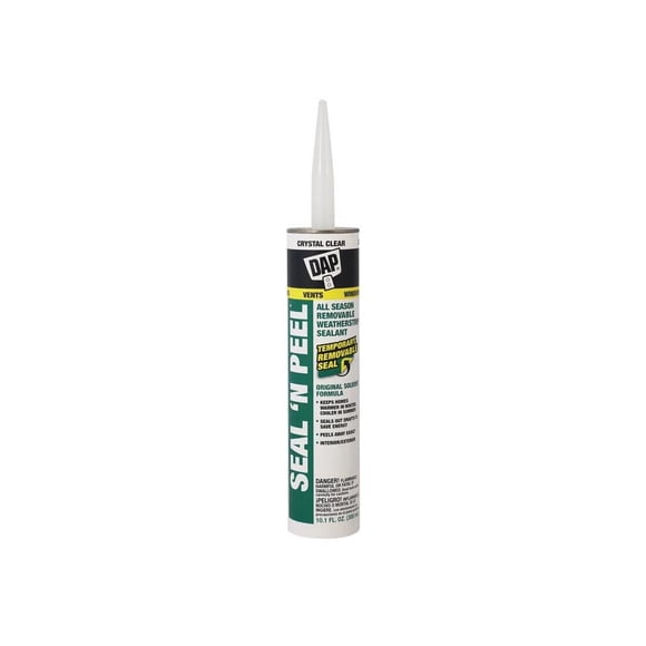 Caulk DAP Seal 'N Peel extraíble, transparente, 300 ml