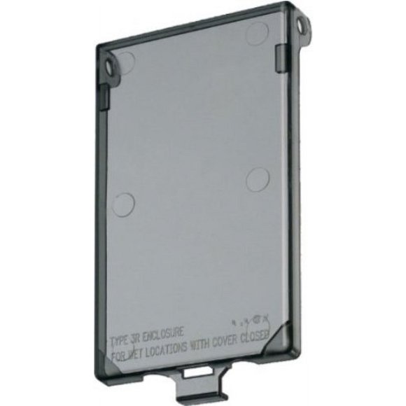 Cubierta de reemplazo para caja eléctrica Arlington DBVC-1 de 1 módulo