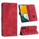 thumbnail image 3 of Funda Cartera para Samsung Galaxy A04s con Soporte y Ranuras, Resistente a Golpes y Rayones Rojo, 3 of 5