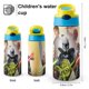 thumbnail image 2 of Star Wars Botella de Agua con Tapa Pop Top de Un Toque, Acero Inoxidable, a Prueba de Fugas, para Deportes, Botella Infantil azul 12 oz, 2 of 6