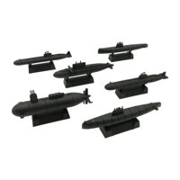 Bothyi - Kits De Buques De Guerra De Plástico De 6 Piezas, Juguetes Submarinos Para Niños, Adultos, Regalos De Cumpleaños