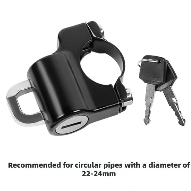 Metal Motorcycle Helmet Lock Universal Anti-Theft Fixed Lock Multi-Functional Electric Security Moto Accessories
