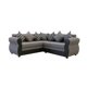 thumbnail image 2 of SECCIONAL FRANCIA PU NEGRO TELA GRIS, 2 of 2