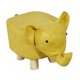thumbnail image 2 of Taburete Peque?o Con Forma De Elefante Para Cambiar Zapatos En La Entrada, El Patio Y El Ba?o, Color Amarillo, 2 of 5