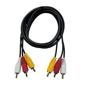 Ultra - Cable Estereo 3 Rca A 3 Rca 180Cm Negro