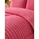 thumbnail image 3 of Cubrecama de Invierno Plush Acanalado con Chiporro 2 Plazas Color Rosado, 3 of 3