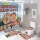 thumbnail image 1 of Juego de Cortina de Baño con Alfombras Desmarcar 4 Piezas, 1 of 6
