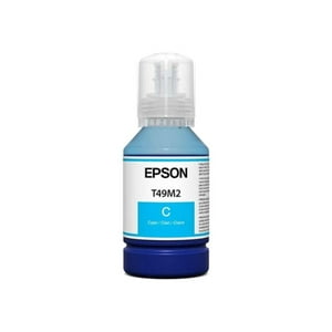Botella De Tinta Epson Original 49M2 Cian 140 Ml