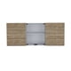 thumbnail image 2 of Mueble de Cocina Mural Miel Y Blanco 6 Puertas 1.5 vidrio Blanco y Miel, 2 of 7