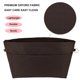 thumbnail image 3 of Organizador de bolso Time Wing mediano color café 29 cm, 3 of 6