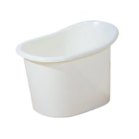 Bothyi - Cubo Para Baby Shower Con Asiento De Baño Para Sentarse Y Remojarse, Bañera Infantil Para Niños, Color Beige