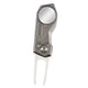 thumbnail image 3 of Herramienta Divot De Golf, Suministros De Golf, Accesorios De Golf Plegados, Horquilla De Reparación De Marcas De Tono, Gris, 3 of 4
