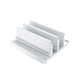 thumbnail image 1 of Soporte vertical para laptop EAXBUX 4 en 1 ajustable de plástico ABS blanco, 1 of 8