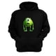thumbnail image 1 of Polerón Canguro Fabrica De Monstruos Negro Talla S Unisex, 1 of 3