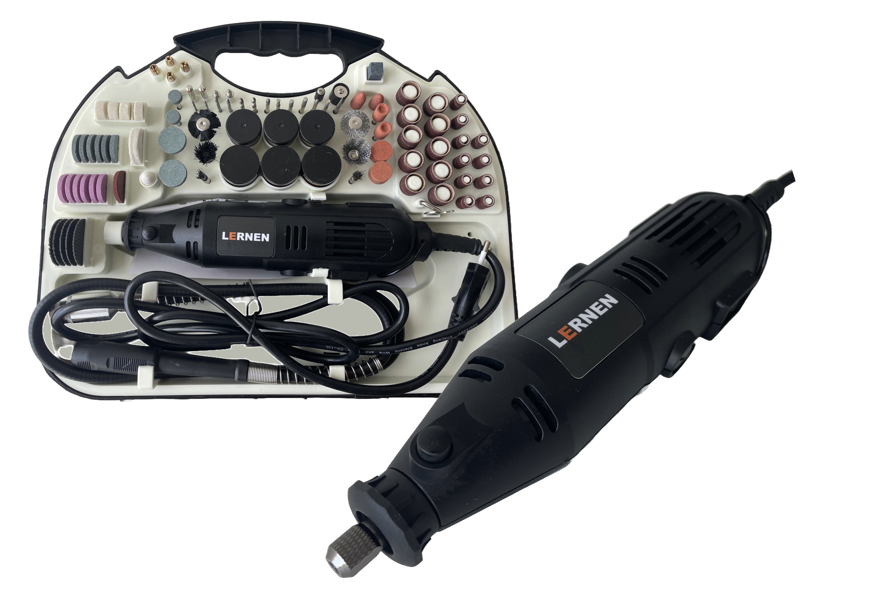 Lernen - Kit Herramienta Multipropósito Minitorno - 211 Piezas