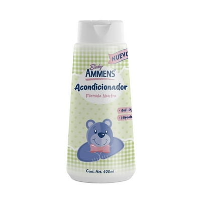 Acondicionador Baby Tapa Flip Top 400 Ml Ammens