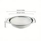 thumbnail image 1 of Stainless Steel Dense Mesh Oil Leakage Mesh Sieve Fried Filter Oil Slag Sieve Soy Milk Filter Mesh Sesame Millet Household Leakage Mesh, 1 of 2