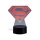 thumbnail image 1 of Lampara Ilusion 3D Superman Logo de 7 colores, Base touch, 1 of 7