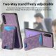 thumbnail image 3 of Funda Billetera con Soporte para Samsung Galaxy A50s Protector Delgado Morado, 3 of 6