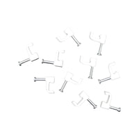 Grampas Cable Caleco 2X1Mm Blanca Macrotel