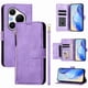 thumbnail image 1 of FOXDOCK Funda Tipo Cartera para Xiaomi Poco M6 Plus Cuero PU con Cremallera y Correa de Muñeca, Ranuras para Tarjetas, Soporte Plegable, Cierre Magnético, 1 of 5