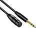 thumbnail image 1 of Cable Balanceado XLR a TRS 6.5mm Hembra - Cable Trenzado de Alta Fidelidad, 1 of 1