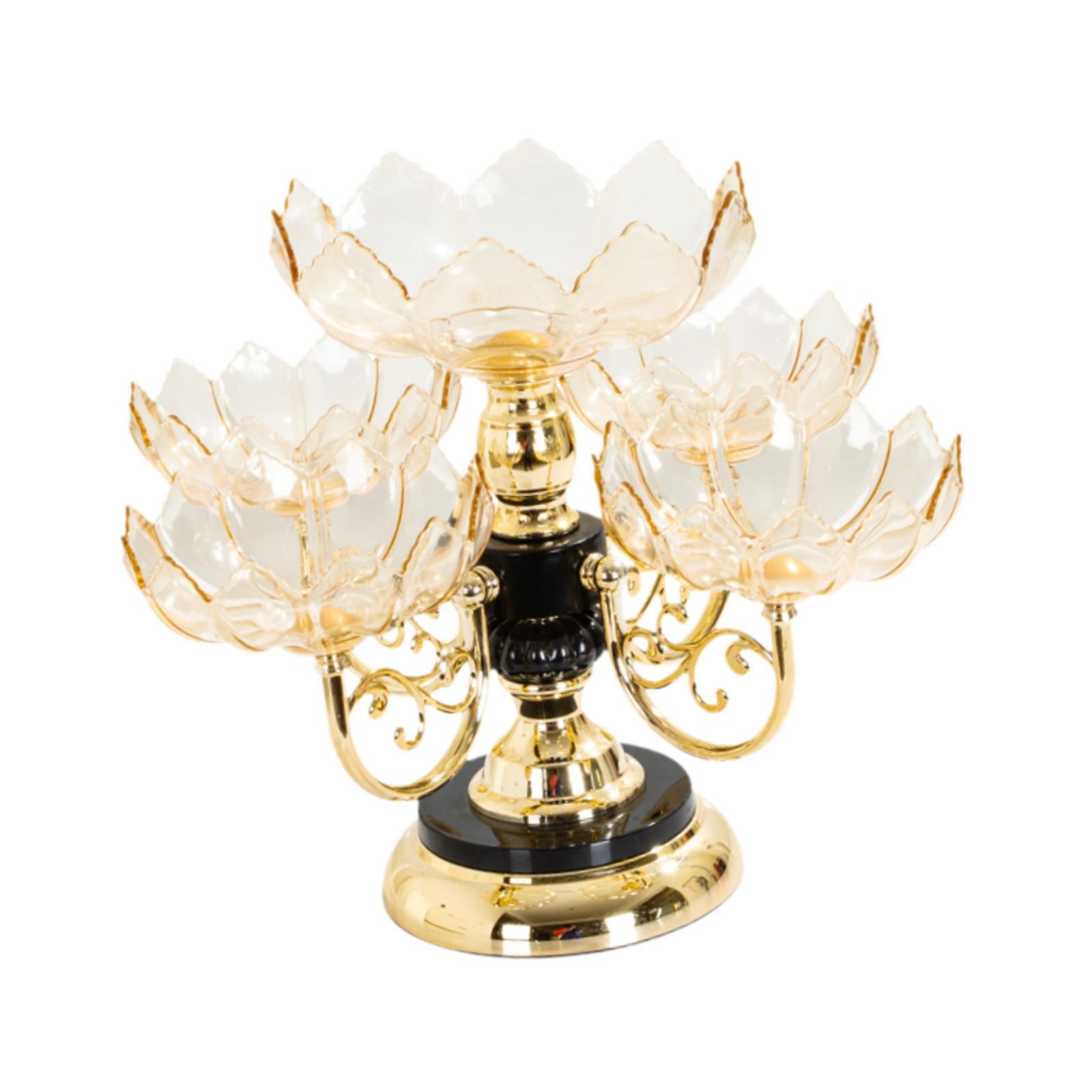 Magideal - Plato De Fruta, Plato De Postre Para Aperitivos De Flores, Platos Divididos De Estilo Europeo, Bandeja Para Servir Aperitivos, Cafetería Doméstica Gir