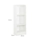 thumbnail image 2 of Librero Moscu 2 Repisas Blanco 40X112 Cm, 2 of 5