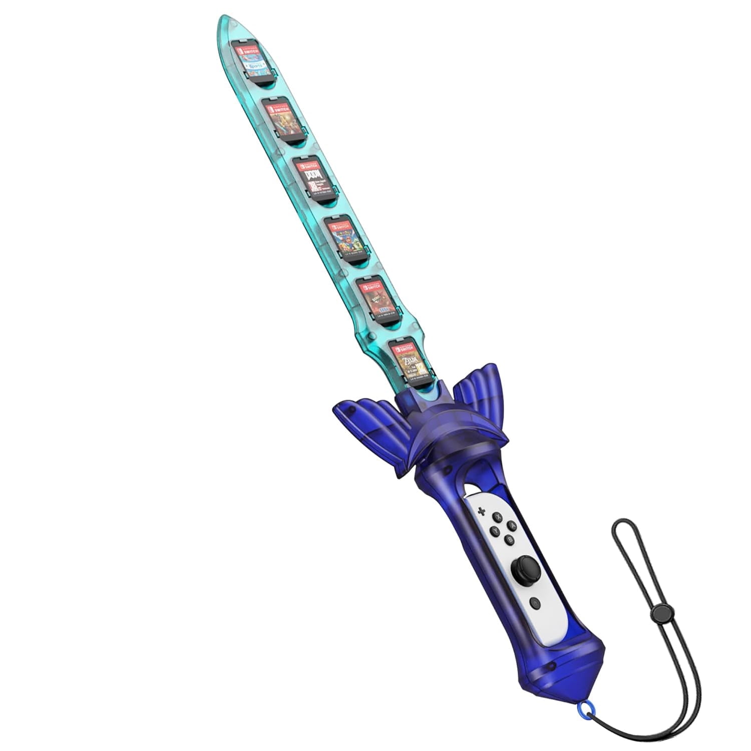 Accesorio Espada Aaronmei Skyward Sword Switch Sports Chambara Negro