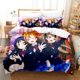 thumbnail image 1 of Cartoons LoveLive! School idol project Bedding Sets Duvet Cover Set With Pillowcase Twin Full Bedclothes Bed Linen Bed Sheets, 1 of 5