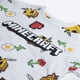 thumbnail image 2 of Polera Manga Corta Niña Full Print Blanco Minecraft, 2 of 4