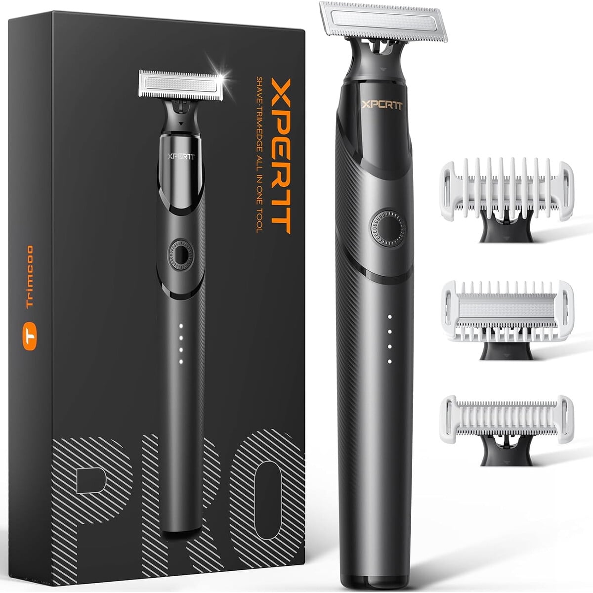 Recortadora Trimcoo Xpert1 Pro Barba Cuerpo Usbc Resistente Agua