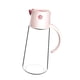 thumbnail image 3 of Botella De Aceite Botella De Almacenamiento De Condimentos Botella De Vidrio Aceite Vinagre Rosa, 3 of 5