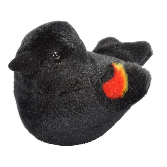 Peluche Wild Republic Audubon Birds Mirlo de alas rojas