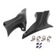 thumbnail image 1 of 2x Sistema De Frenos Universal Del Kit De Montaje De Enfriamiento De Aire Accesorios De Plástico Mate Negro, 1 of 5