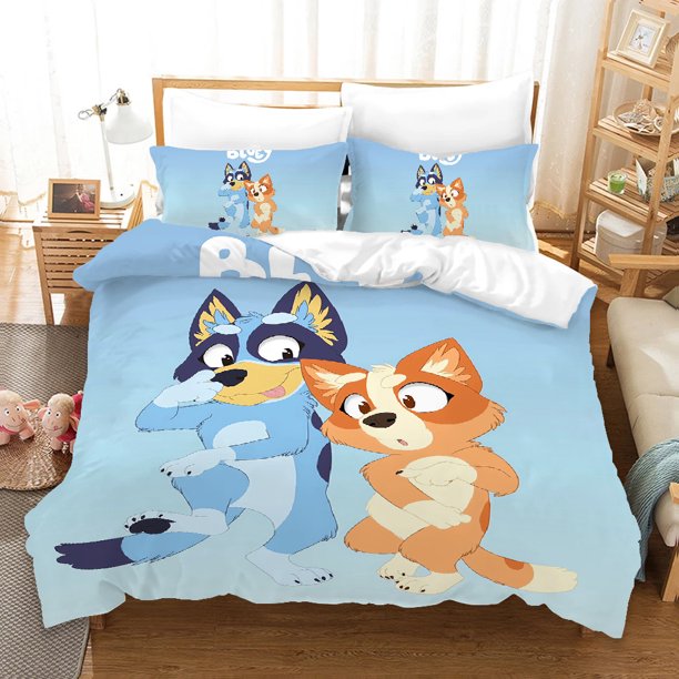 x785 Bed SheetsBed Linen Sets for Adults b-bluey-y Twin Size Bedding Full Set Cotton Bedroom Comforter Set Beddings Sets Luxury Pillowcase 3-Piece Bedding Set (1 Duvet Cover + 2 Pillow Shams) nj785