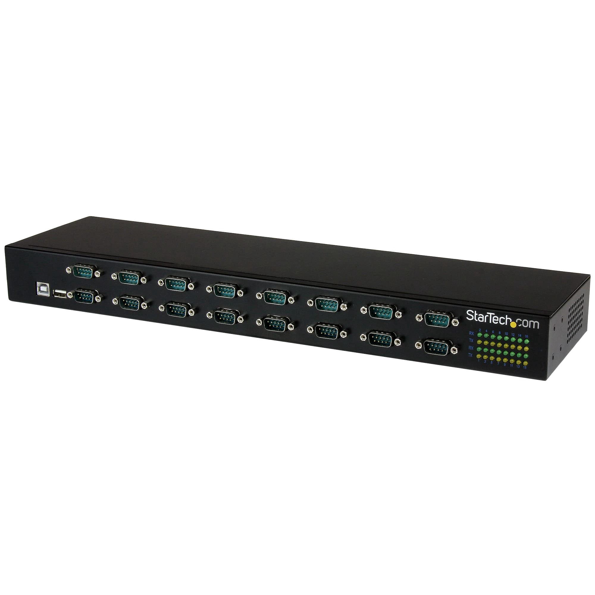 Hub Usb A Serie Startech.com De 16 Puertos Con Retención De Puerto Com