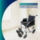 thumbnail image 4 of Silla De Ruedas De Traslado Geriatrica Ruedas Inflables, 4 of 4