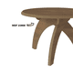 thumbnail image 3 of Mesa de Centro Circular Jade Pino, 3 of 5