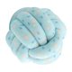 thumbnail image 5 of Nudo Almohada Bola Gruesas Cómodas Almohadas Anudadas Para Sala De Estar Hogar Sofá Azul, 5 of 5